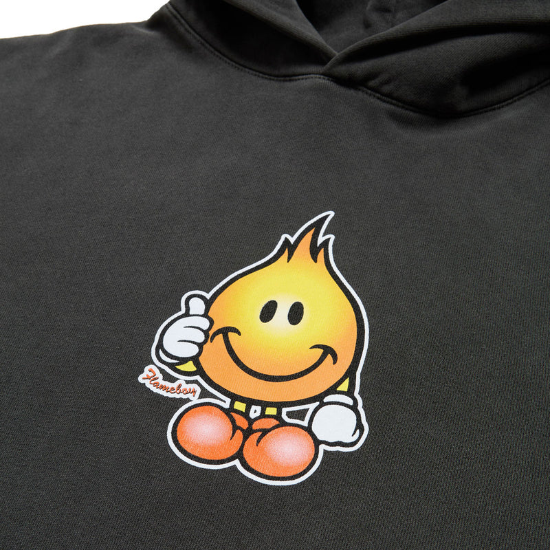 World Industries Classic Flameboy Hoodie - Vintage Black