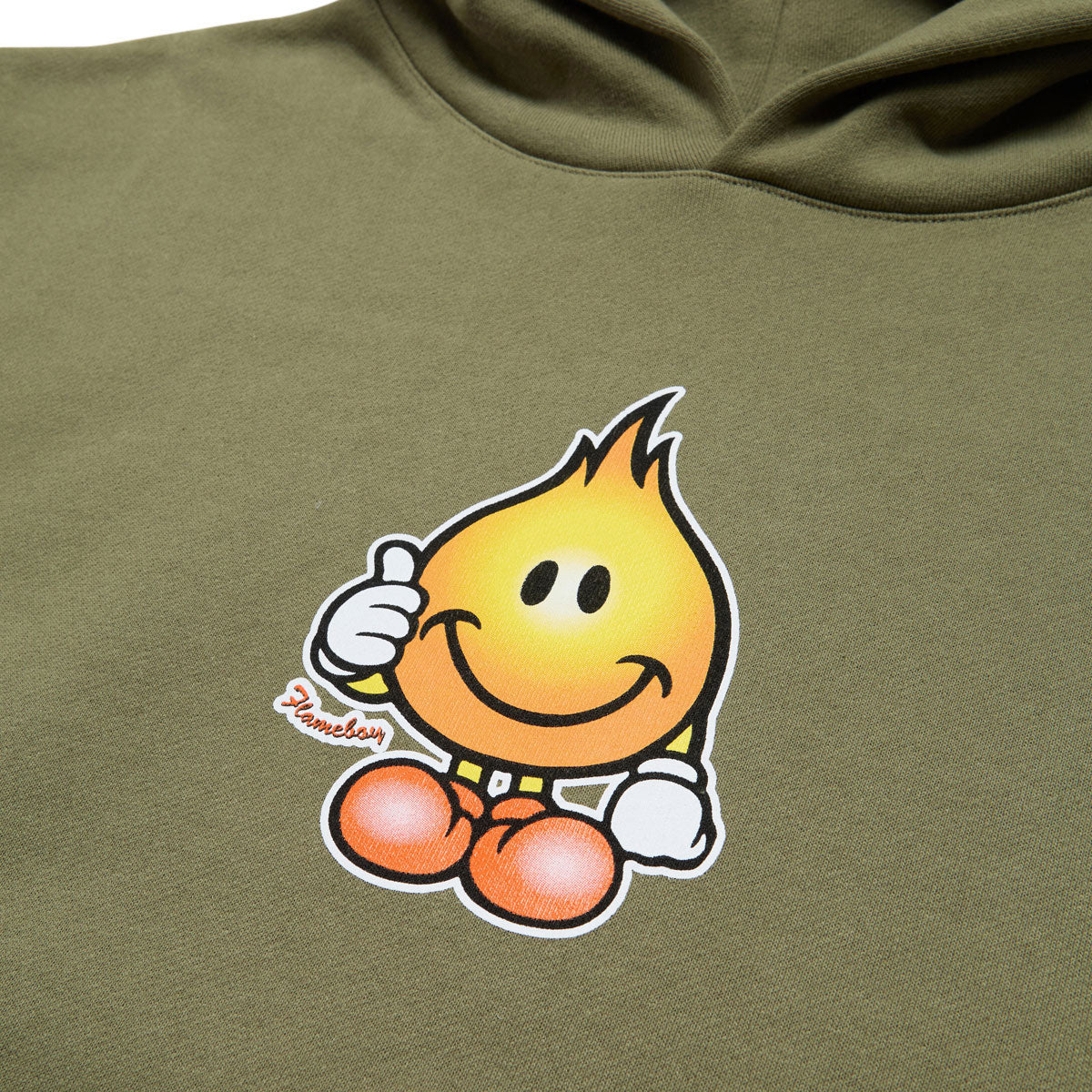 World Industries Classic Flameboy Hoodie - Vintage Army