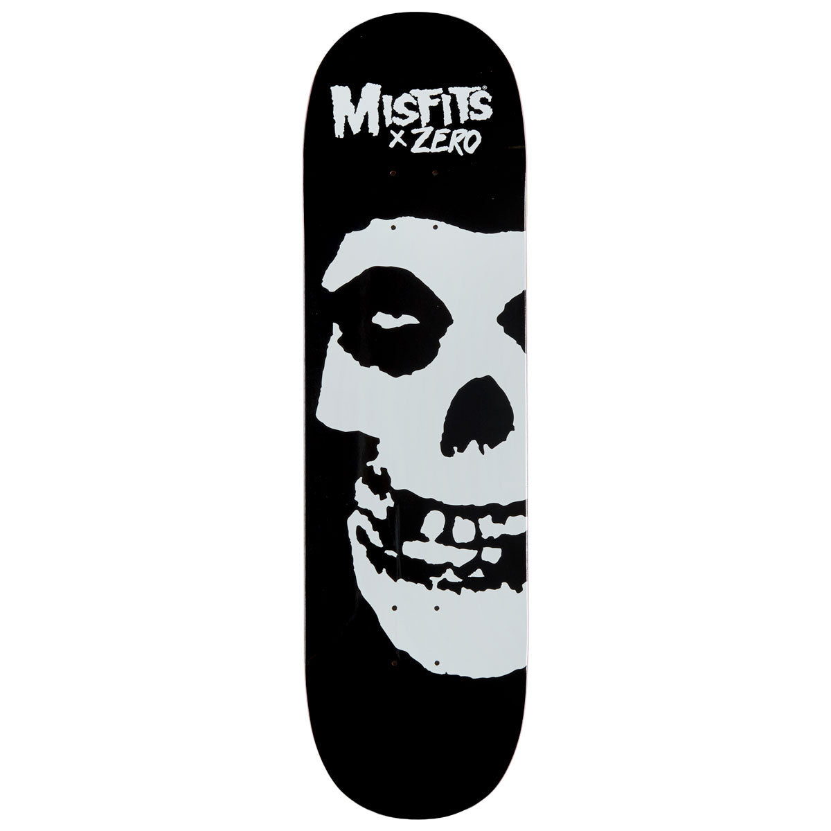 Zero Misfits Fiend Skateboard Deck - Black/White - 8.75