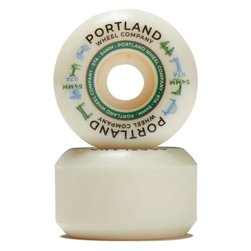 Portland Wheel Company Bridge Town 97d Skateboard Wheels - 54mm