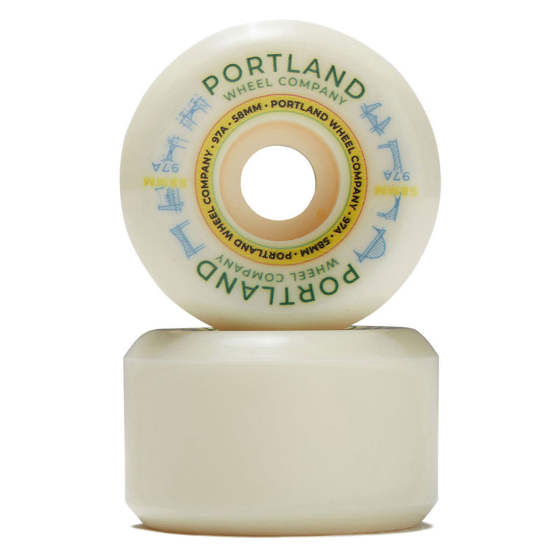 Portland Wheel Company Bridge Town 97d Skateboard Wheels - 58mm