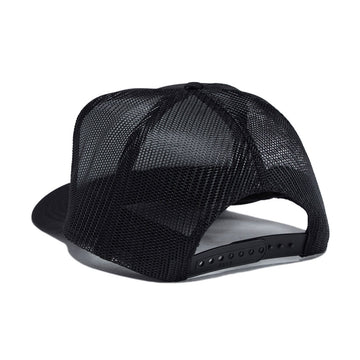 Designer Trash Trucker Hat - Black