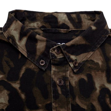 GX1000 Long Sleeve Button Down Flannel Shirt - Camo