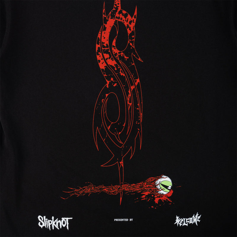 Welcome x Slipknot Spit It Out T-Shirt - Black