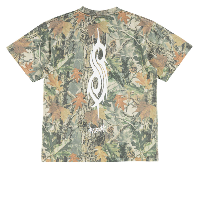 Welcome x Slipknot Oval Camo T-Shirt - Camo