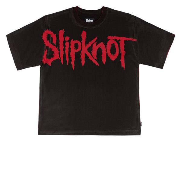 Welcome x Slipknot Barcode Overprint T-Shirt - Black/Red – CCS