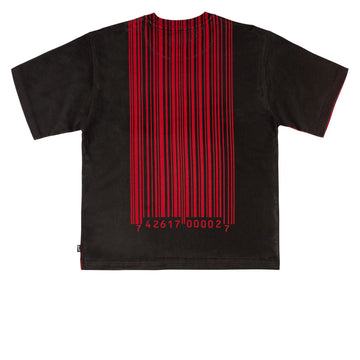 Welcome x Slipknot Barcode Overprint T-Shirt - Black/Red