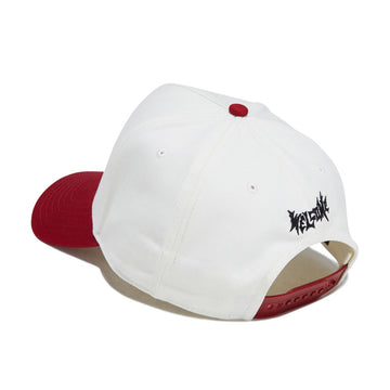 Welcome x Slipknot Nonagram Camo Hat - White/Red