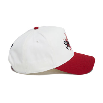 Welcome x Slipknot Nonagram Camo Hat - White/Red