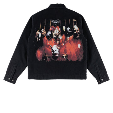 Welcome x Slipknot Self-Titled Printed Jacket - Black