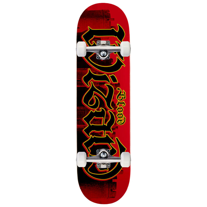 Blood Wizard Script Skateboard Complete - Red - 8.50
