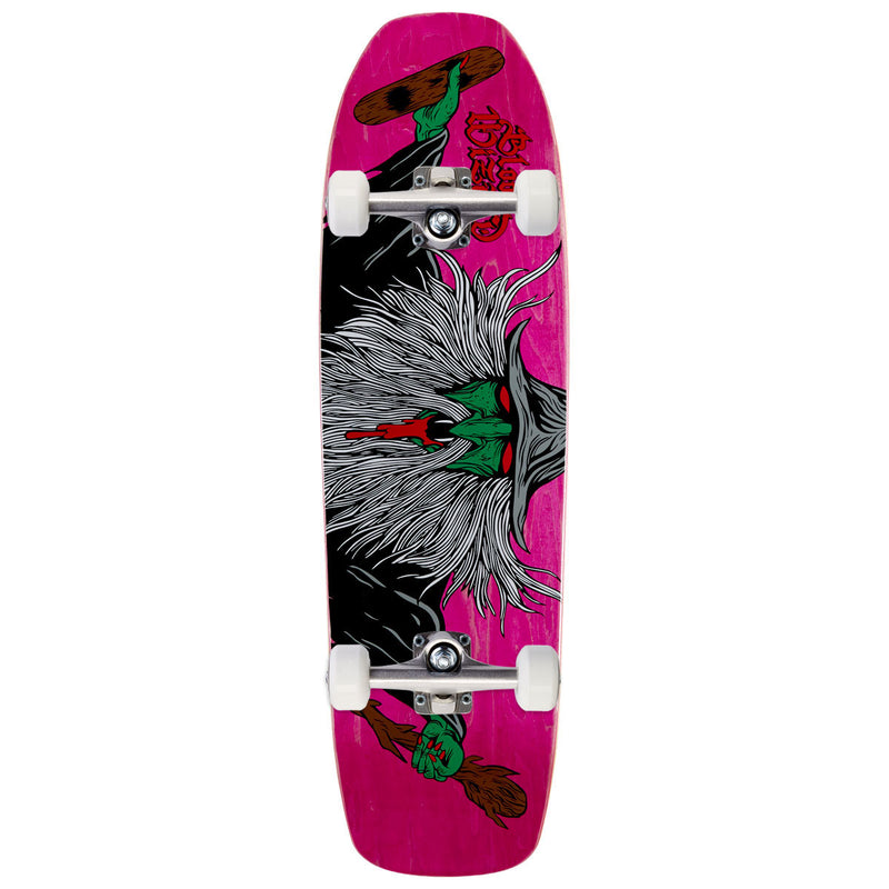 Blood Wizard Flying Wizard Shaped Skateboard Complete - 9.25