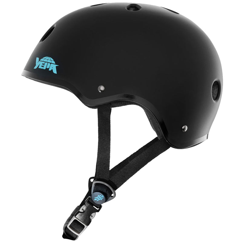 Yepa T-Shell Hawk Helmet - Matte Black/Teal