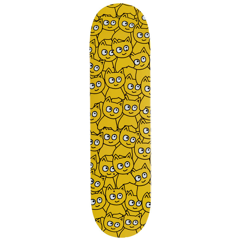 Meow Sticker Pile OG Skateboard Deck - 7.50