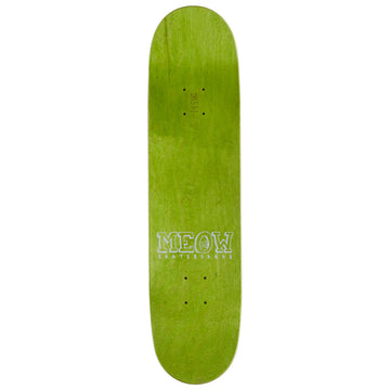 Meow Big Cat Skateboard Deck - Yellow - 8.00