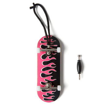 CCS Flames Fingerboard - Black/Pink