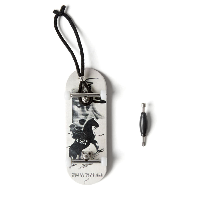 CCS x Zanereti Where To Go Fingerboard - White