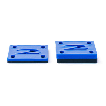 2 Riser Pads Risers - Black - 1/4