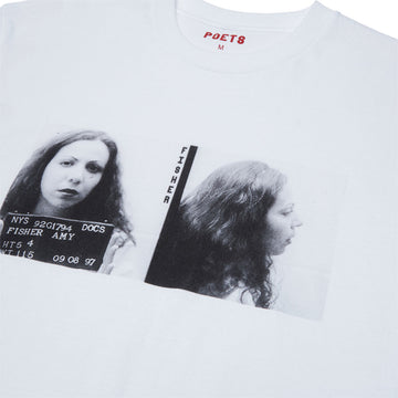 Poets Fisher DTG T-Shirt - White