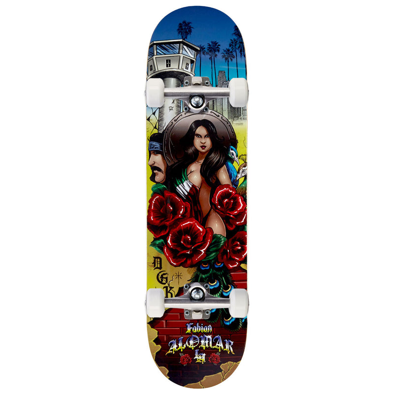 DGK Street Soldier Fabian Alomar Skateboard Complete - 8.00