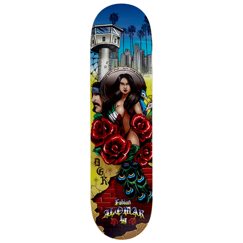 DGK Street Soldier Fabian Alomar Skateboard Deck - 8.25