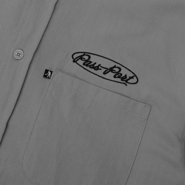 Passport Ovalit Herringbone Shirt - Grey
