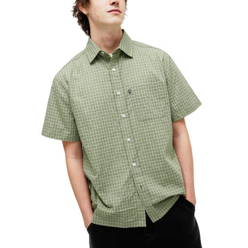 Passport Workers Check Shirt - Sage
