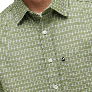 Passport Workers Check Shirt - Sage