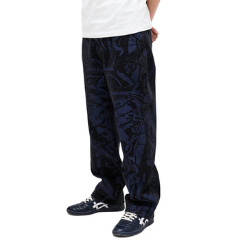Passport Goes Around Workers Club Classic Jeans - Black/Navy