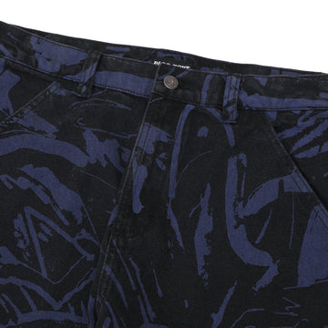 Passport Goes Around Workers Club Classic Jeans - Black/Navy