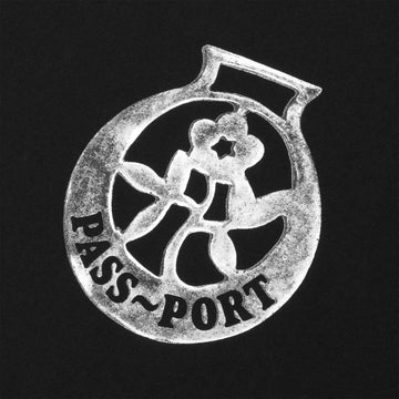 Passport Brass T-Shirt - Black