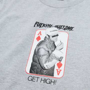 Fucking Awesome x Independent Get High T-Shirt - Ash Heather