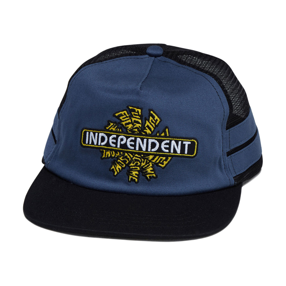 Fucking Awesome x Independent Spiral Logo Trucker Hat - Navy – CCS