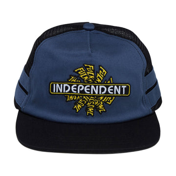 Fucking Awesome x Independent Spiral Logo Trucker Hat - Navy