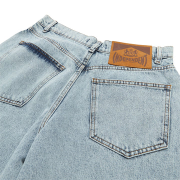 Fucking Awesome x Independent Double Knee Shorts - Denim