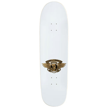 Powell-Peralta Nitro Hot Rod Flames OG 24 Skateboard Deck - White/Gold Foil - 9.375