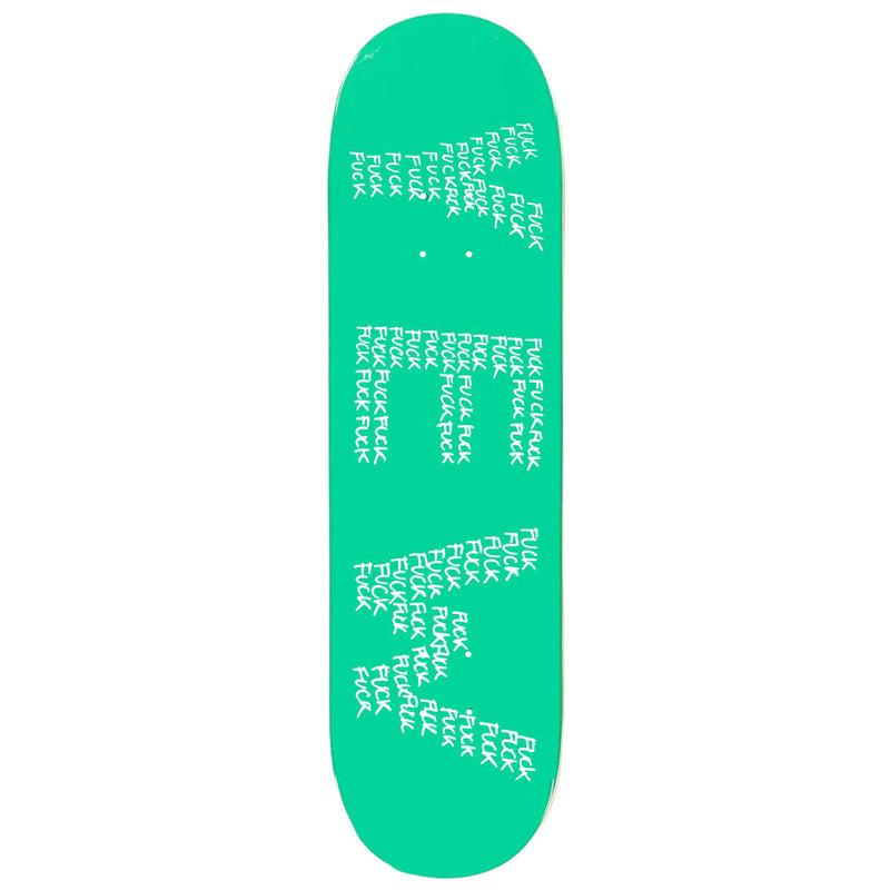 Yew F-Yew Skateboard Deck - Green - 8.75