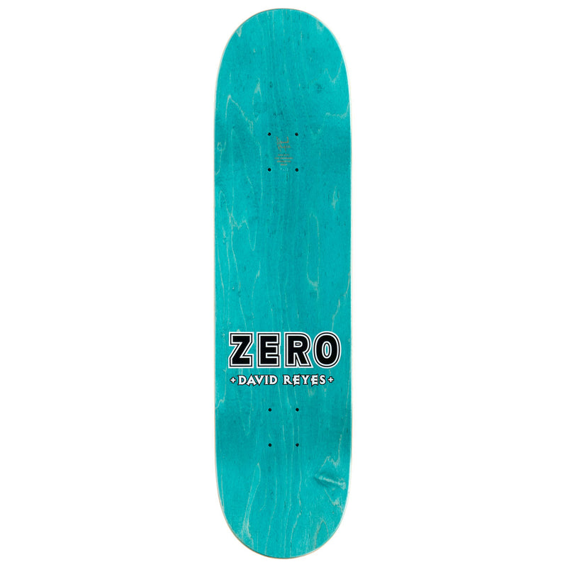 Zero Reyes Signature Bold Diamond Plate Skateboard Deck - 8.25