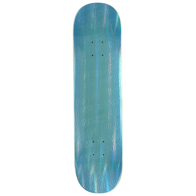 Fucking Awesome Embossed Color Skateboard Deck - Gamma Ray Blue - 8.00