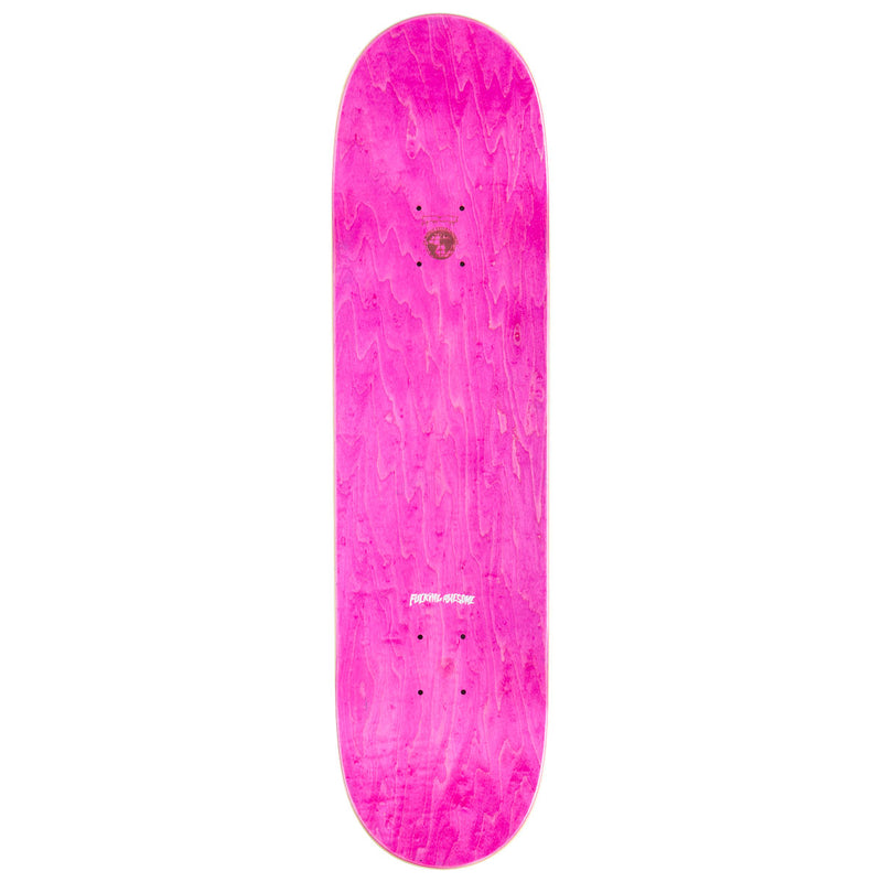 Fucking Awesome Embossed Color Skateboard Complete - Phantom Purple - 8.38