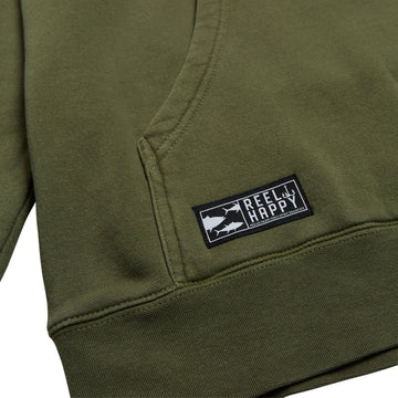 Reel Happy Hanten No Aru Hoodie - Pigment Army