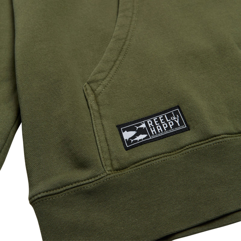 Reel Happy Hanten No Aru Hoodie - Pigment Army