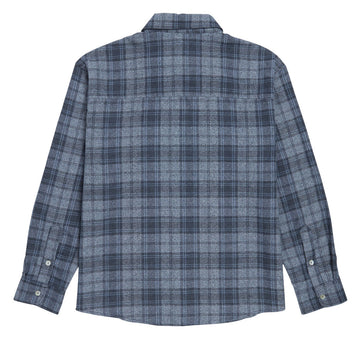 Fucking Awesome Bruce's Flannel Shirt - Blue/Navy