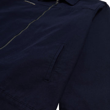 Fucking Awesome Double Zip Long Sleeve Work Shirt - Dark Blue