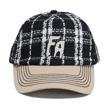 Fucking Awesome Seduction Plaid Strapback Hat - Black