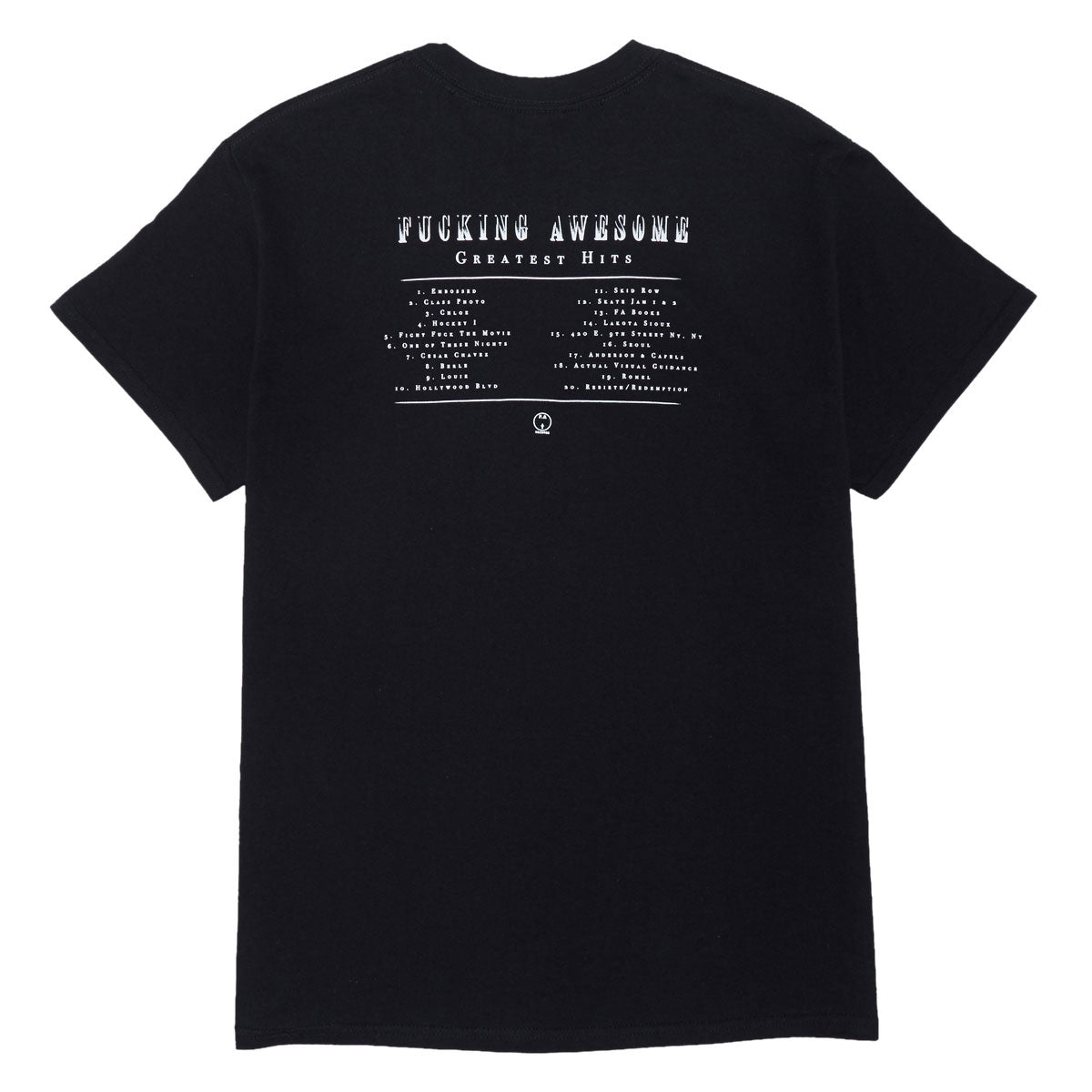 Fucking Awesome Greatest Hits T-Shirt - Black – CCS