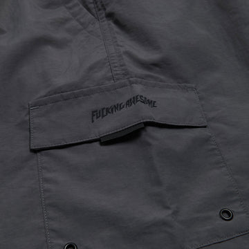 Fucking Awesome Hydrochromonic Cargo Water Shorts - Dark Grey