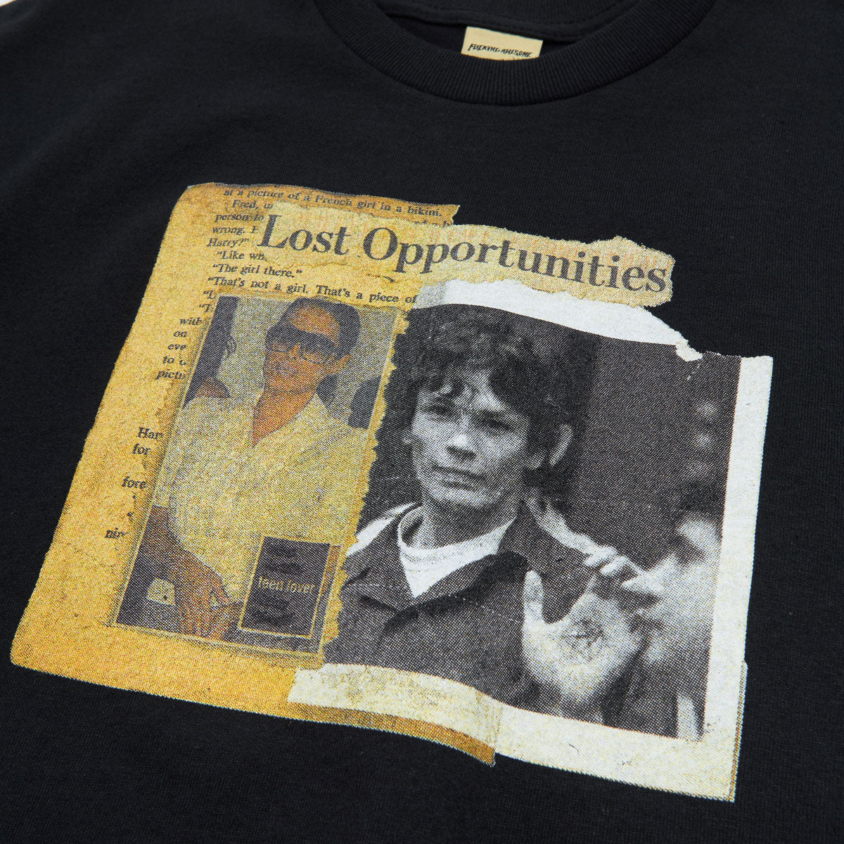 Fucking Awesome Lost Opportunities T-Shirt - Black – CCS
