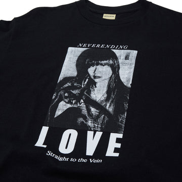 Fucking Awesome Neverending Love T-Shirt - Black