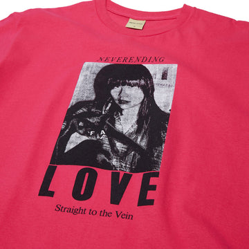 Fucking Awesome Neverending Love T-Shirt - Heliconia